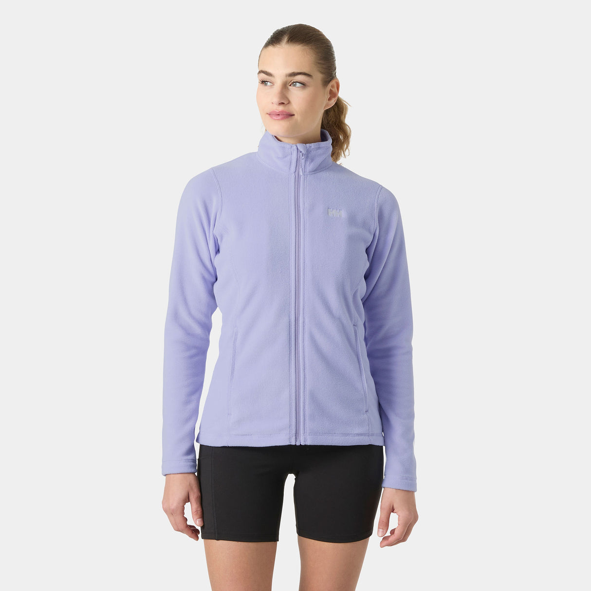 Explore Helly Hansen Women Daybreaker Fleece Jacket - Bright Lavender for trail, outdoor & lifestyle use | Liv Activ Singapore