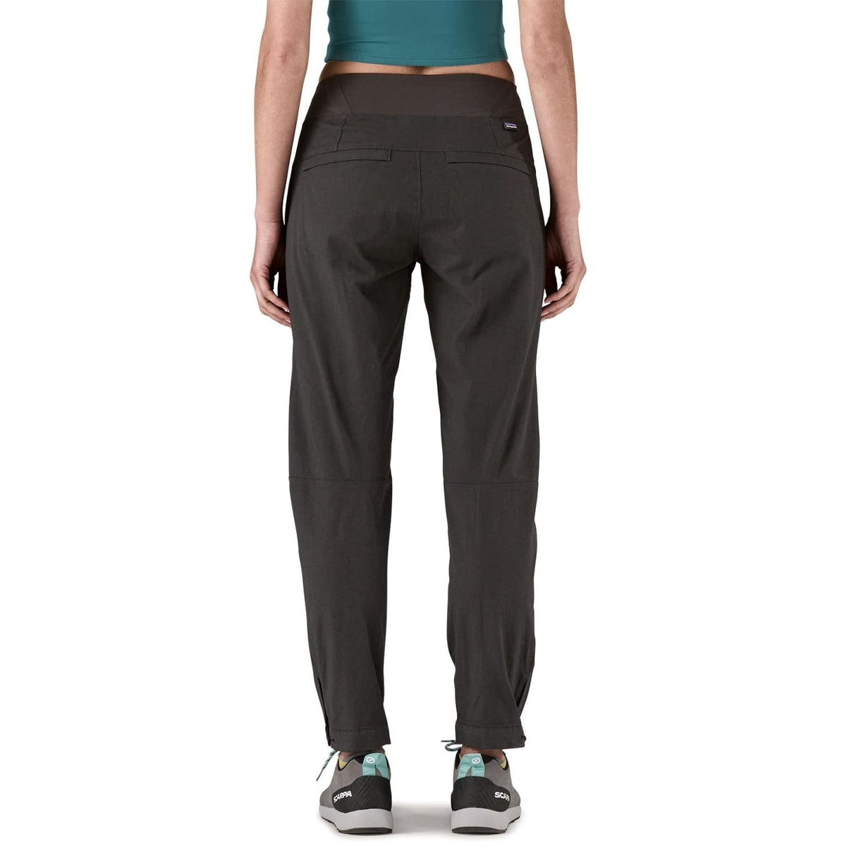 Explore Patagonia Women Caliza Rock Pants - Short - Black for trail, outdoor & lifestyle use | Liv Activ Singapore