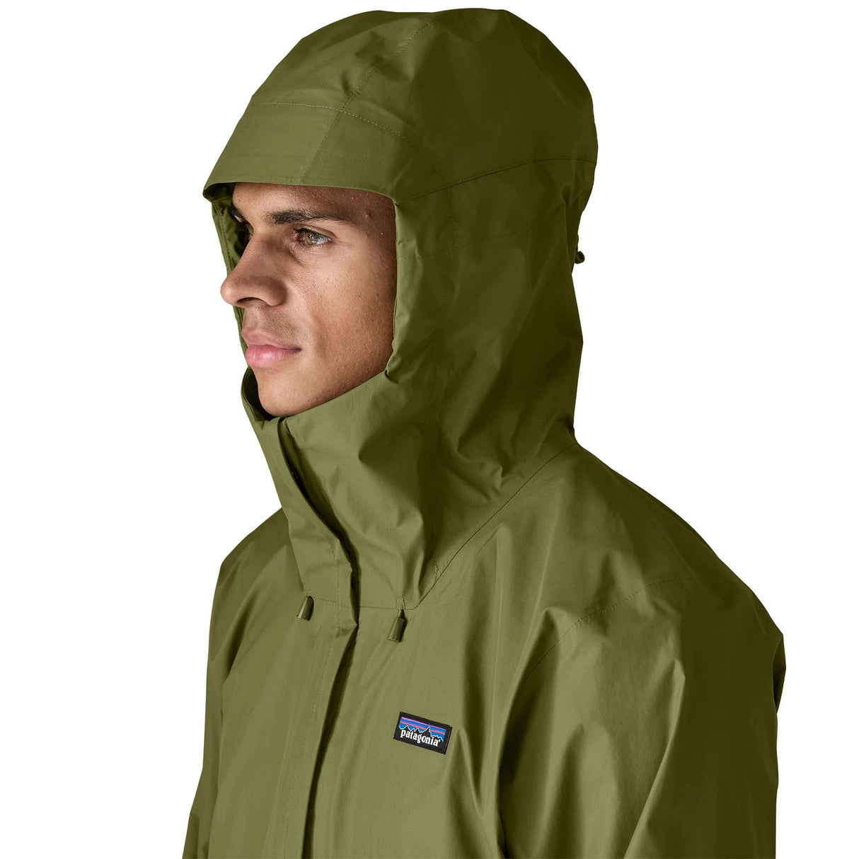 Explore Patagonia Men Torrentshell 3L Rain Jacket - Caper Green for trail, outdoor & lifestyle use | Liv Activ Singapore