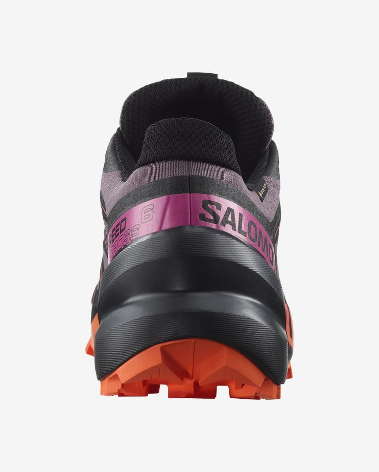 Salomon Women Speedcross 6 Gore-Tex - Moonscape / Black / Bird Of Paradise