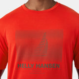 Explore Helly Hansen Men HP Race Sailing T-shirt - Alert Red for trail, outdoor & lifestyle use | Liv Activ Singapore