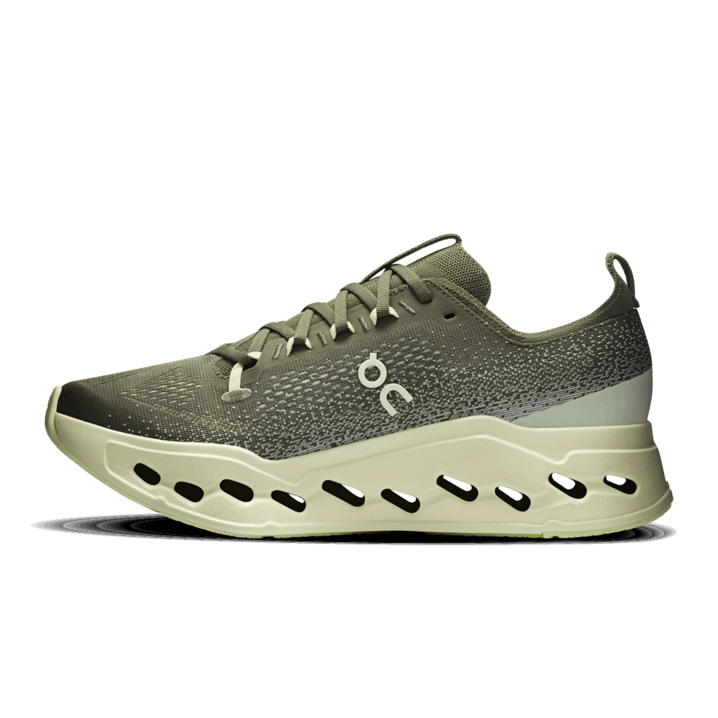 Explore On Men Cloudsurfer Max - Olive / Seedling for trail, outdoor & lifestyle use | Liv Activ Singapore