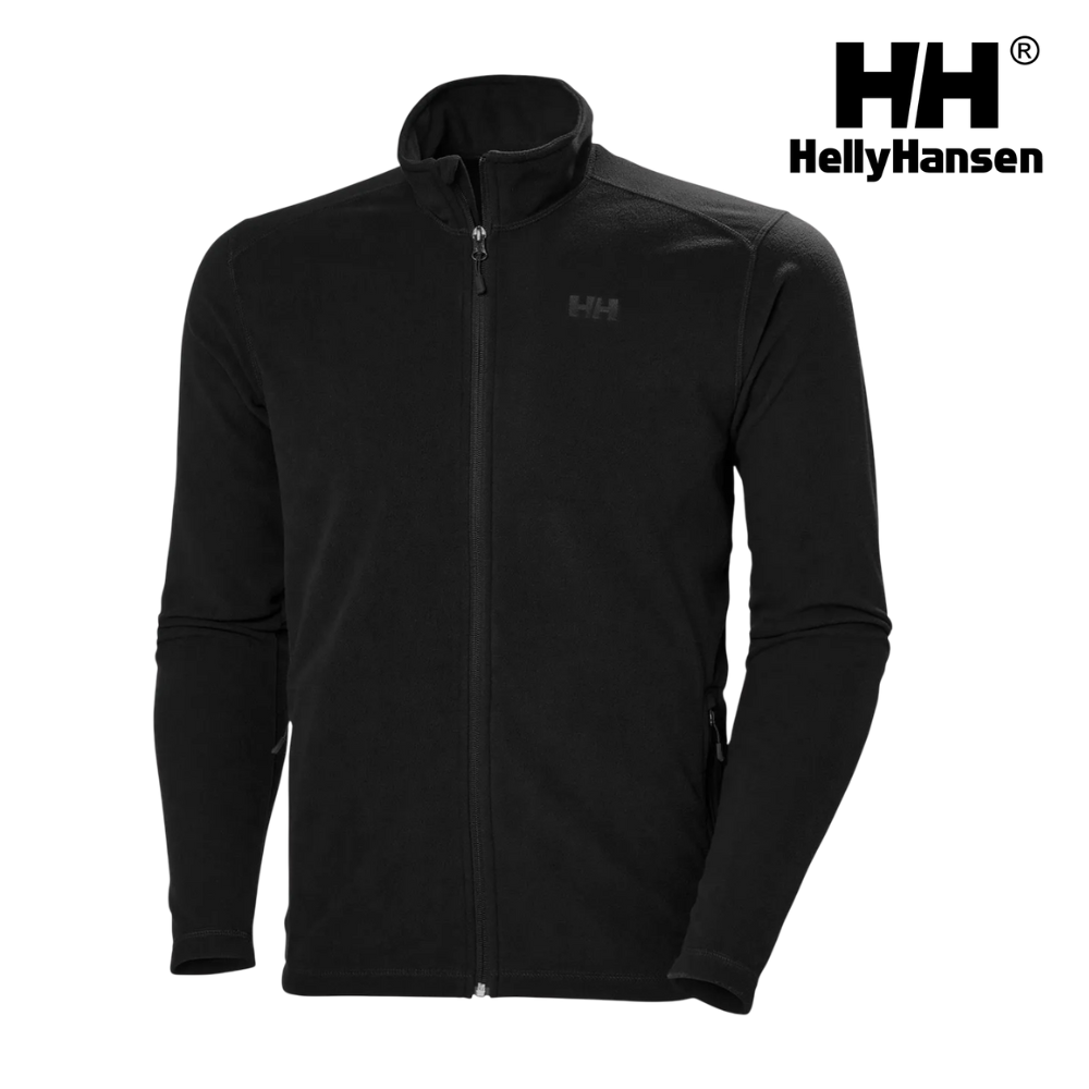 Helly Hansen Men Daybreaker Full Zip Fleece Jacket - Black – Liv Activ