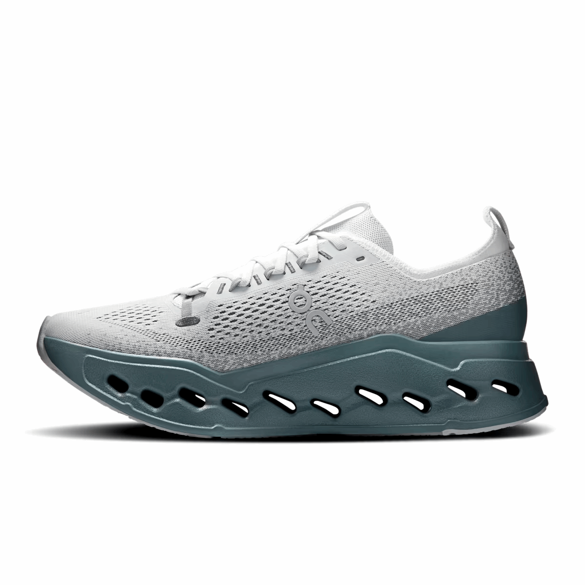 Explore On Men Cloudsurfer Max - Iceberg / Olive for trail, outdoor & lifestyle use | Liv Activ Singapore