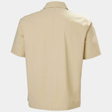 Helly Hansen Men Awe Short Sleeve Softshell Overshirt - Scandi Sand