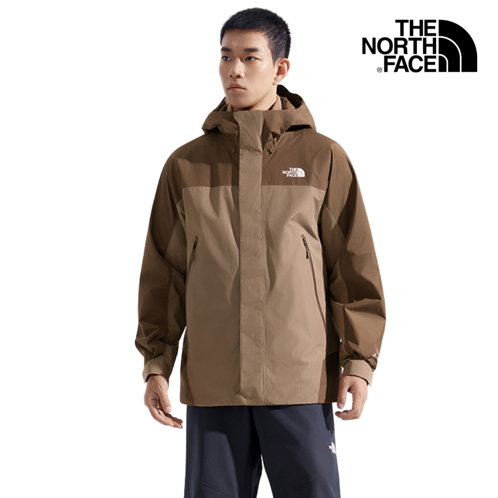 The North Face Men Blizzard Fleece GTX Triclimate Jacket - AP Mocha Brown / Smokey Brown