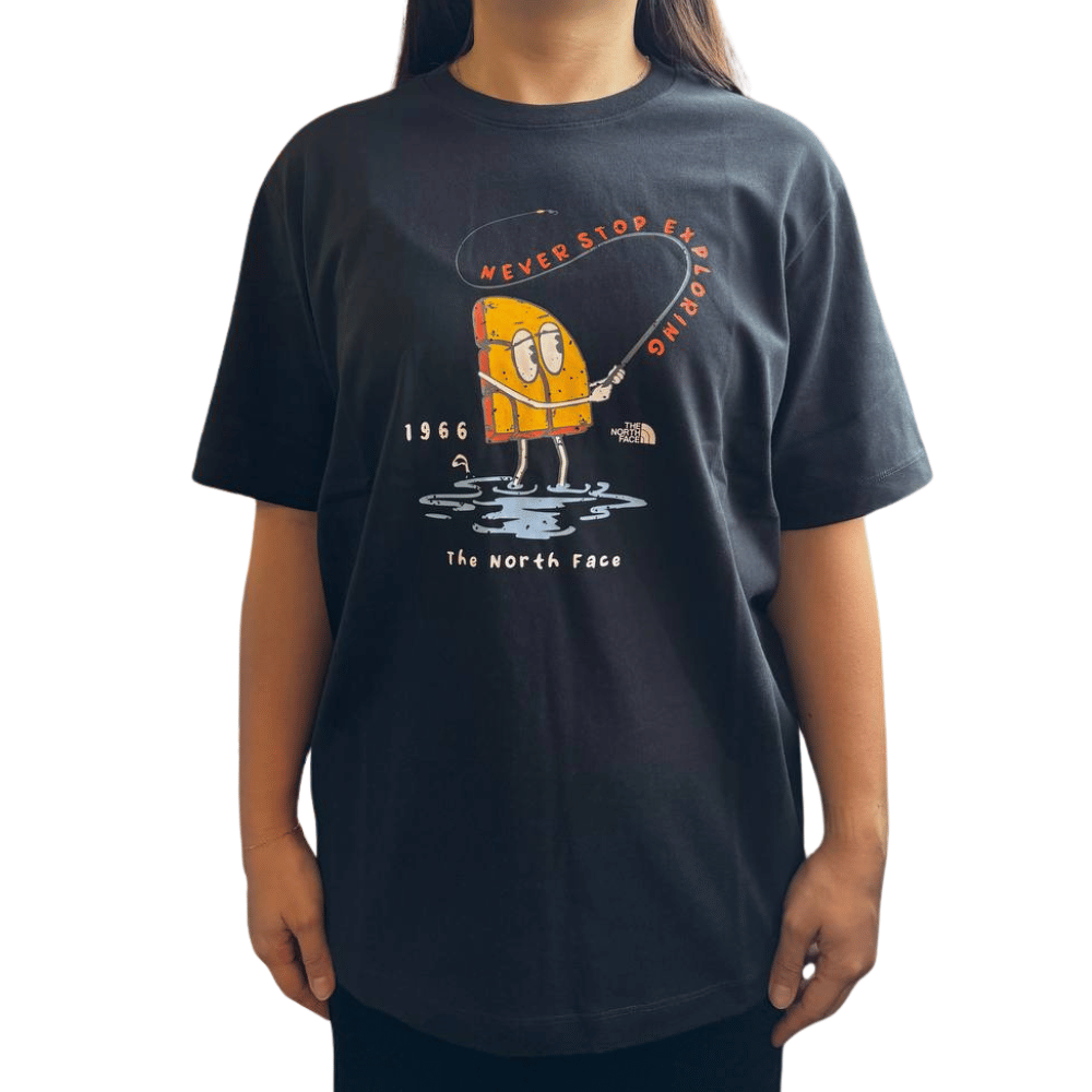 The North Face Unisex Summer Activity I SS Tee Graphic - AP TNF Black