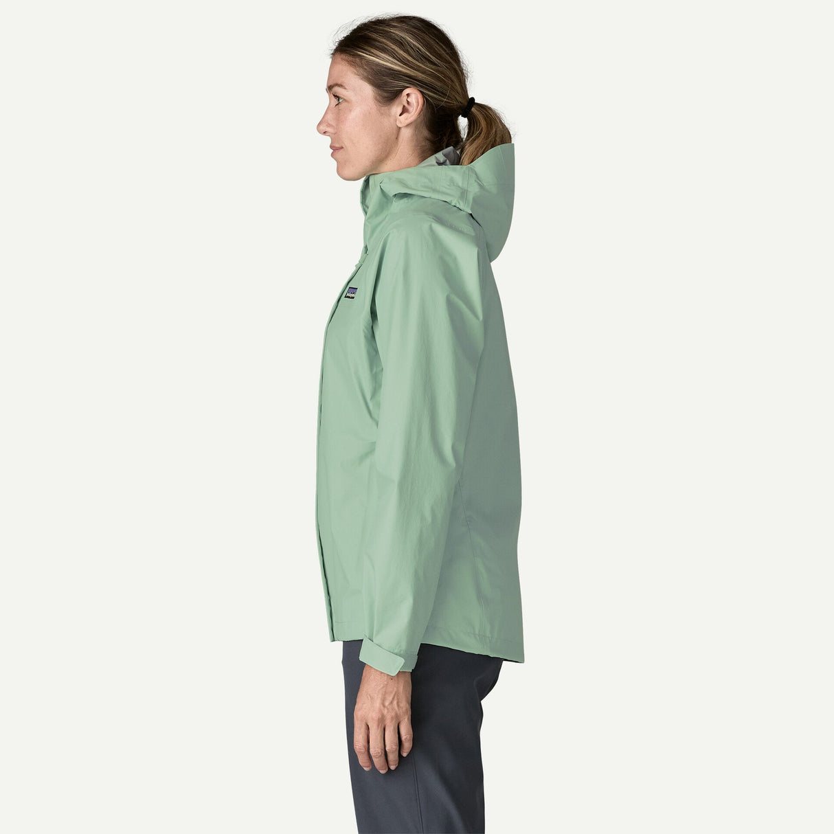 Explore Patagonia Women Torrentshell 3L Rain Jacket - Thin Ice for trail, outdoor & lifestyle use | Liv Activ Singapore