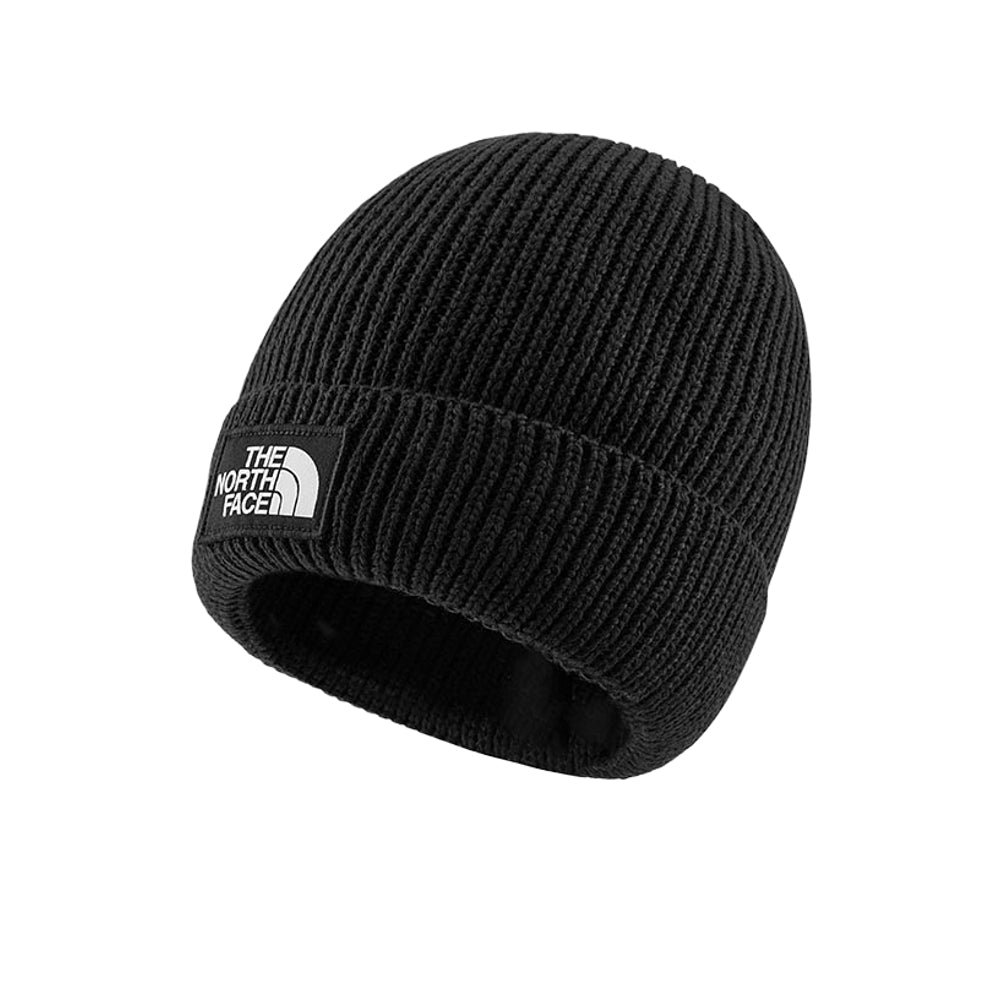 The North Face Unisex Logo Box Cuffed Beanie - TNF Black – Liv Activ