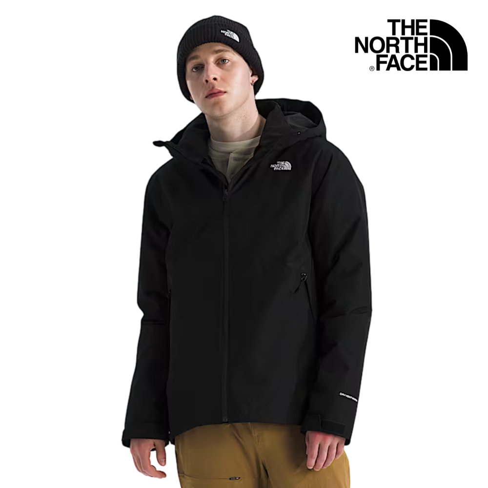 The North Face Men Carto Mono Triclimate Hooded Jacket - AP TNF Black