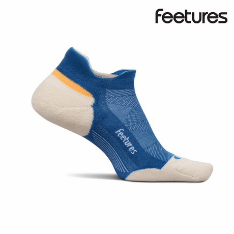 Explore Feetures Active Elite Max Cushion No Show Tab - Rally Blue for trail, outdoor & lifestyle use | Liv Activ Singapore