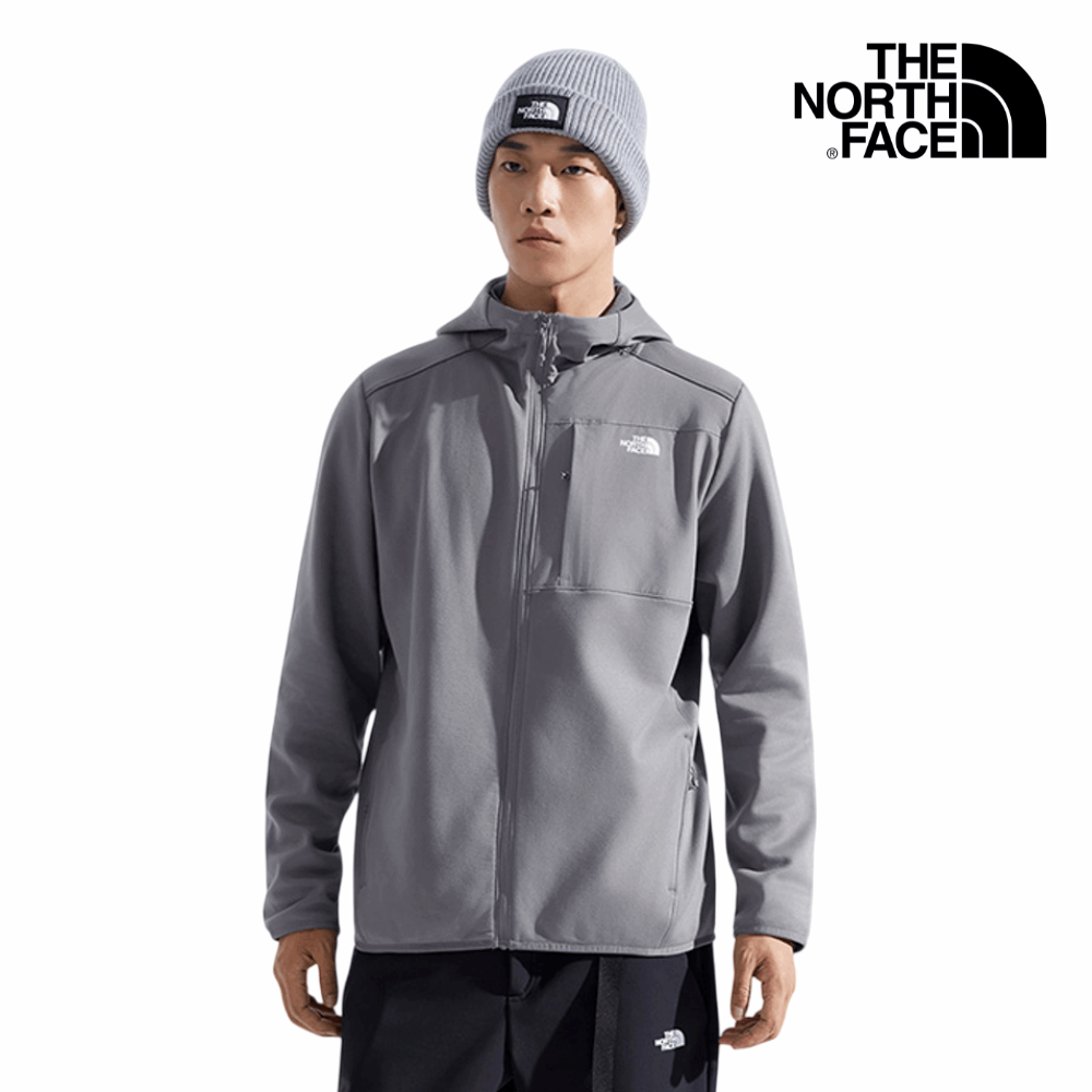 The North Face Men Performance Fleece Full Zip Hoodie - AP Smoked