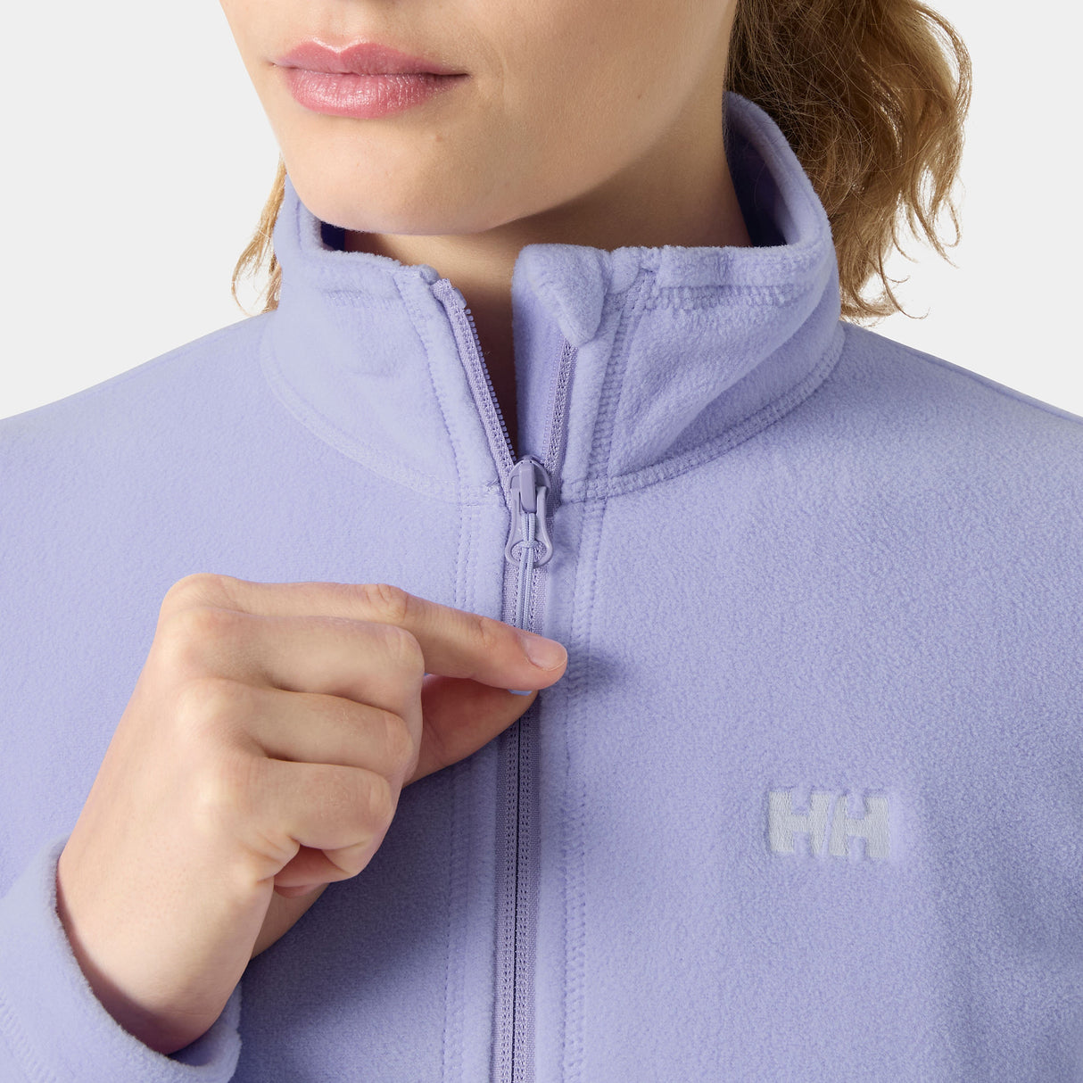 Explore Helly Hansen Women Daybreaker Fleece Jacket - Bright Lavender for trail, outdoor & lifestyle use | Liv Activ Singapore