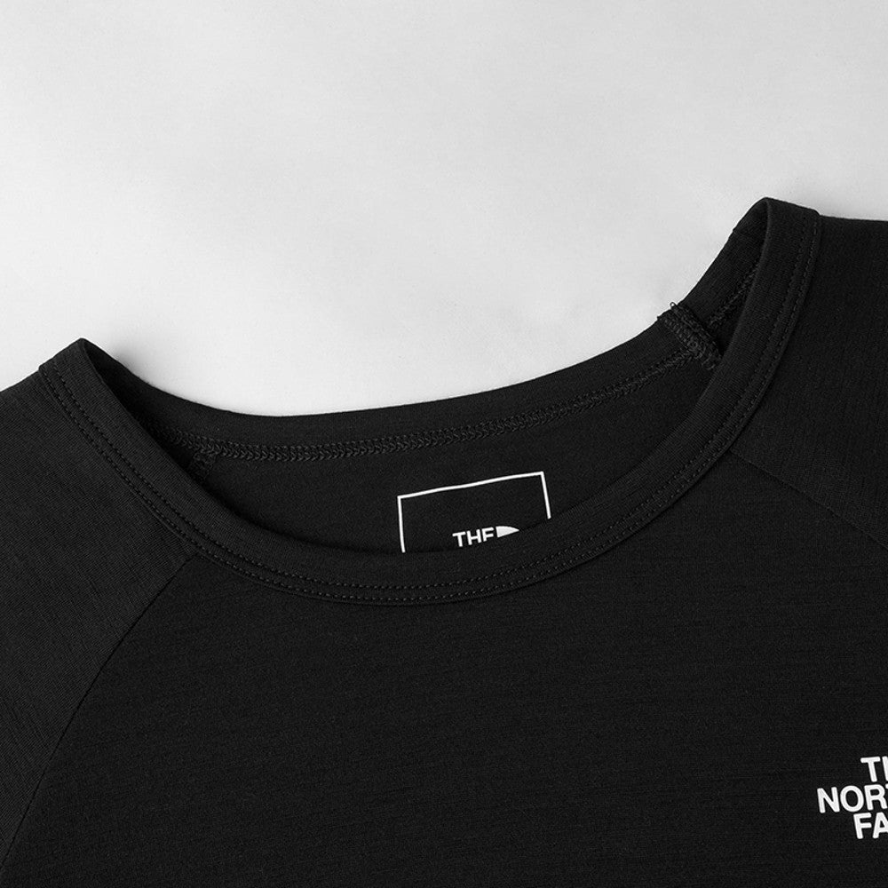 The North Face Women Misty Merino Wool LS Tee - AP TNF Black