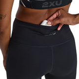 2XU Women Form Soft Touch Hi-Rise Compression Tights - Black / Black