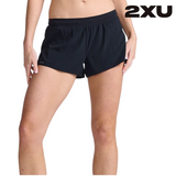 2XU Women Light Speed 3 Inch Short - Black / Black Reflective