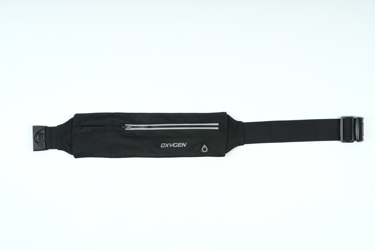 Oxygen Double Pocket Waist Belt - Black